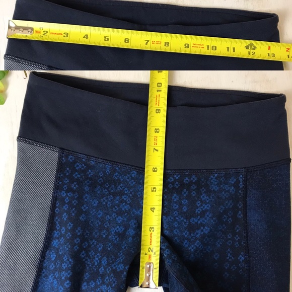Lululemon Wunder Under Sashiko patchwork tight 6 - Picture 3 of 8